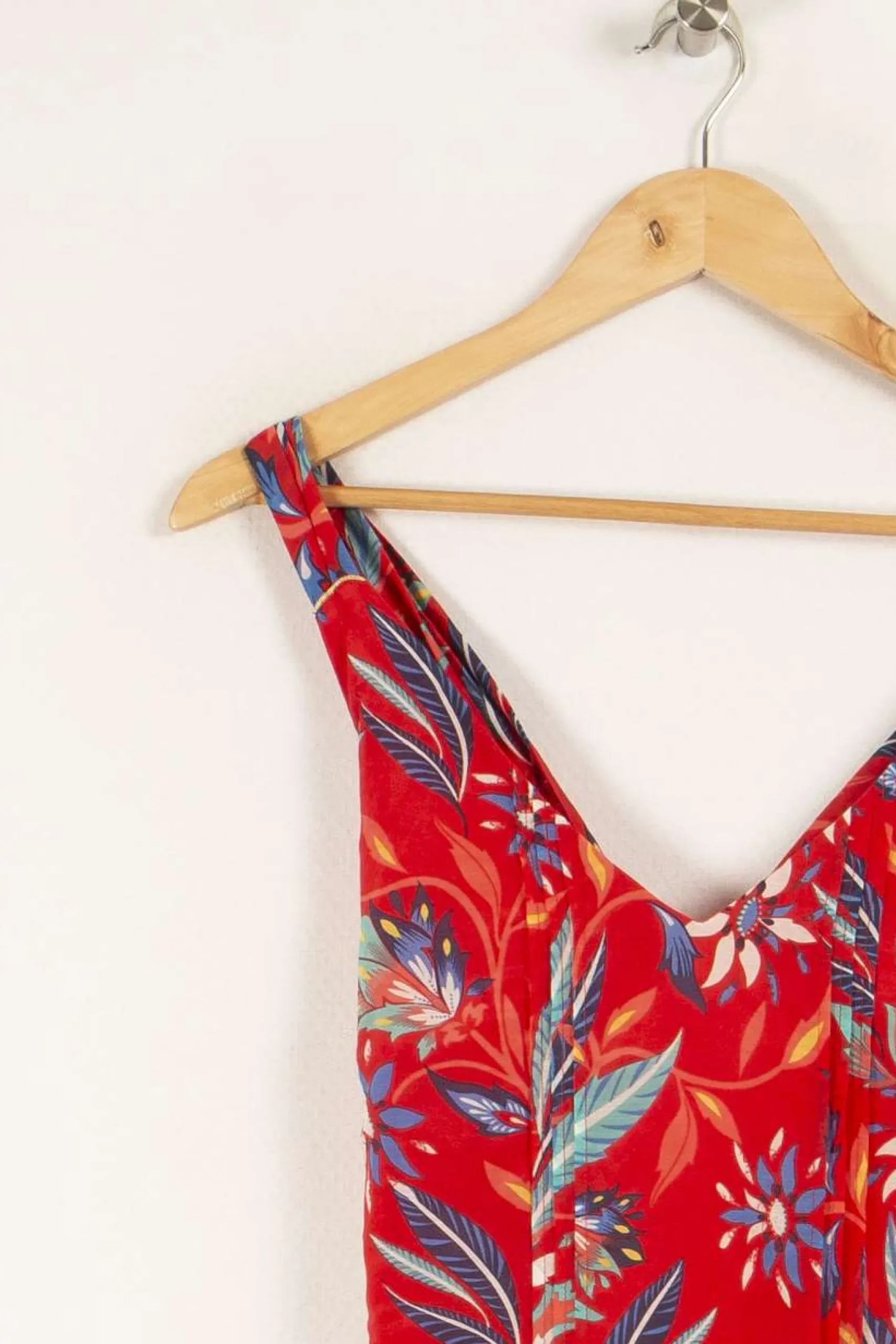 Sale One Step Robe à motifs - Taille M/38 Rouge