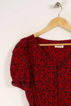 Shop Zadig&Voltaire Robe à motifs - Taille M/38 Rouge