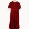 Discount The Kooples Robe - Taille L/40 Rouge