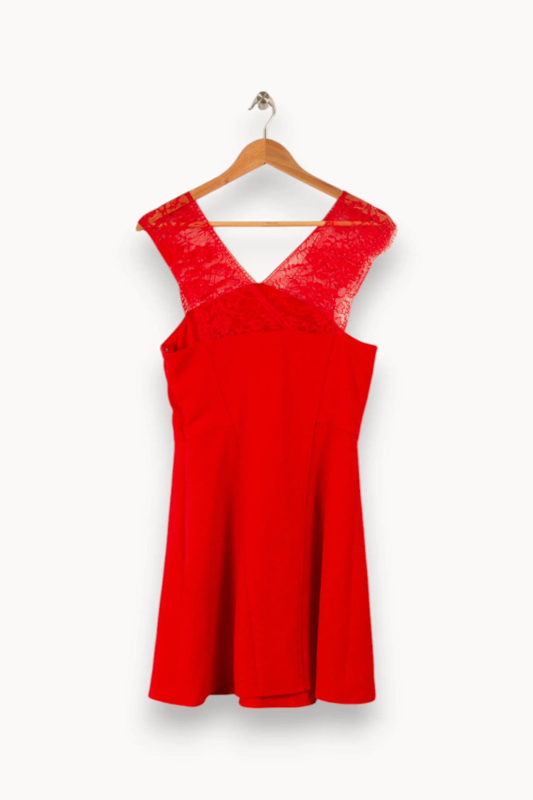 Discount The Kooples Robe - Taille L/40 Rouge