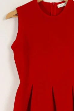 Online Sandro Robe - Taille S/36 Rouge