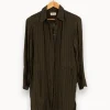 Cheap Zadig&Voltaire Robe e à motifs - Taille S/36 Vert