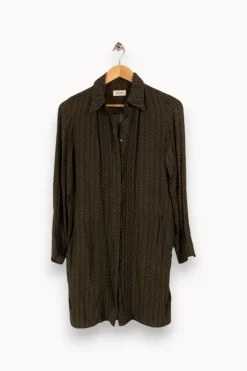 Cheap Zadig&Voltaire Robe e à motifs - Taille S/36 Vert