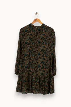 Clearance IKKS Robe e à motifs - Taille S/36 Vert