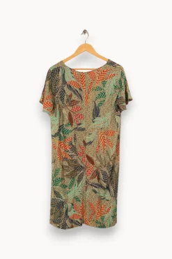 New La Fée Maraboutée Robe e à motifs - Taille M/38 Vert