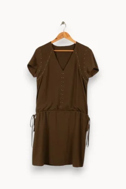 Best IKKS Robe e - Taille L/40 Vert