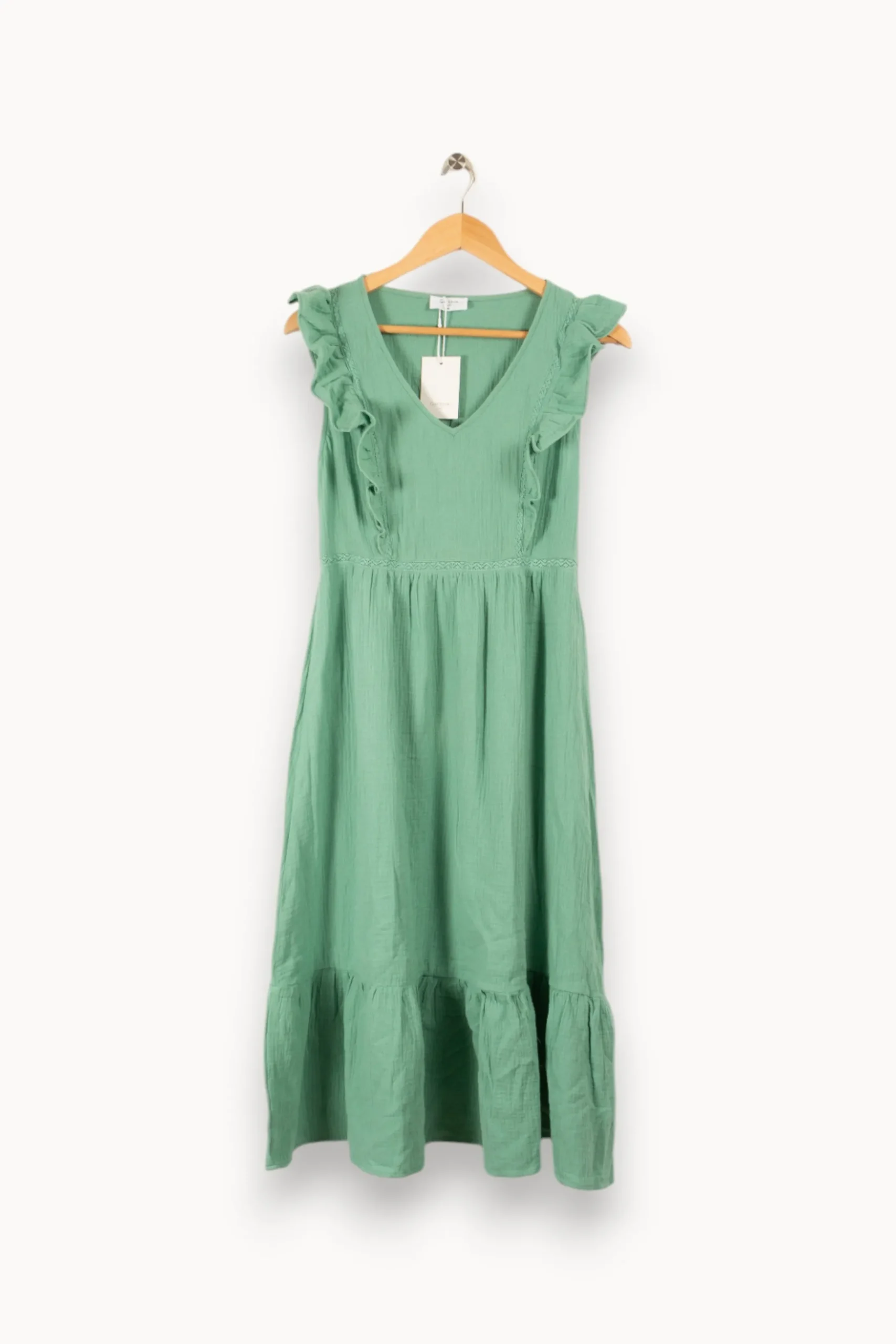Fashion Garance Paris Robe e - Taille M/38 Vert
