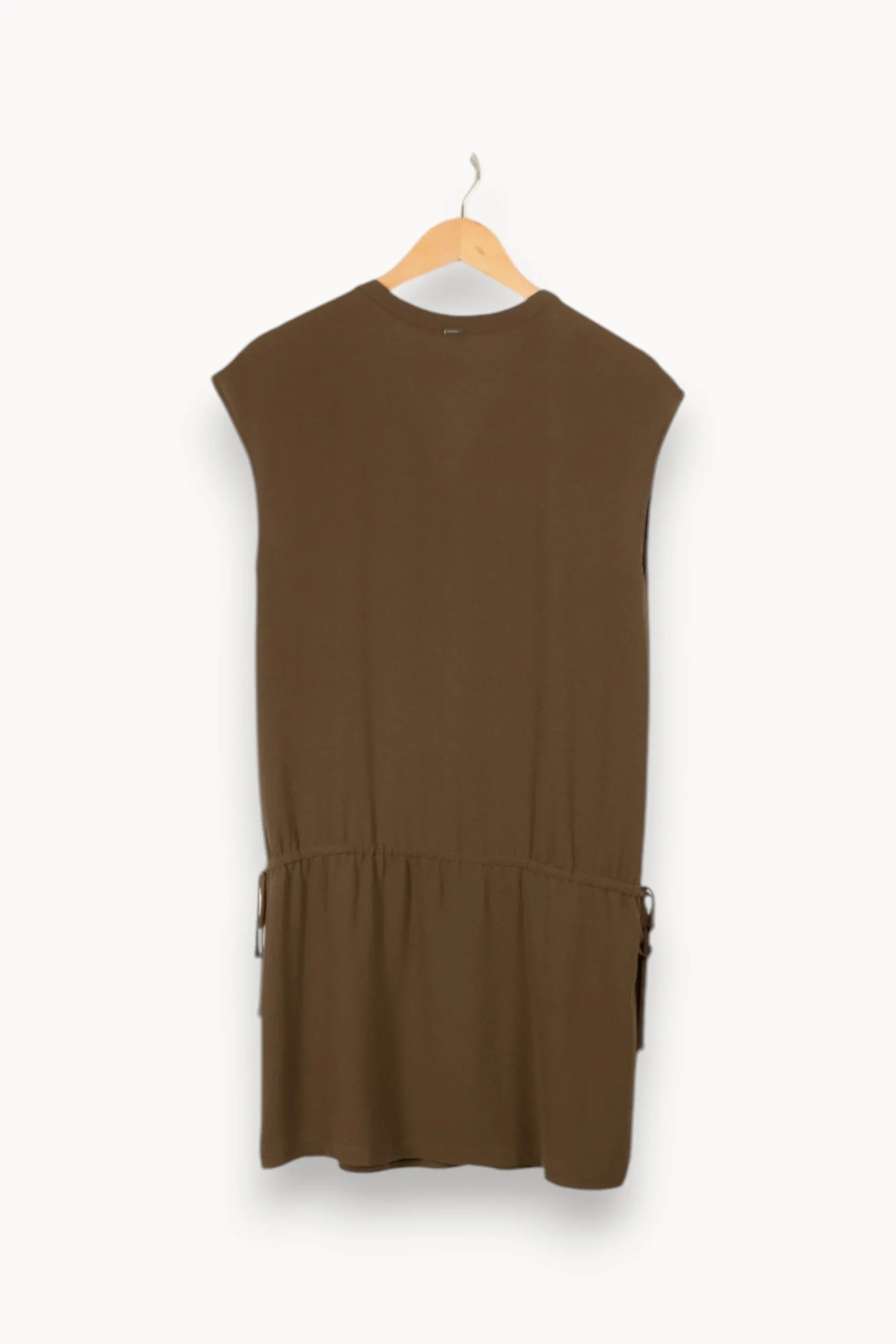 New IKKS Robe verte - Taille M/38 Marron