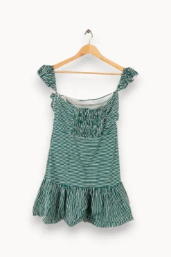 Discount Sandro Robe e - Taille M/38 Vert