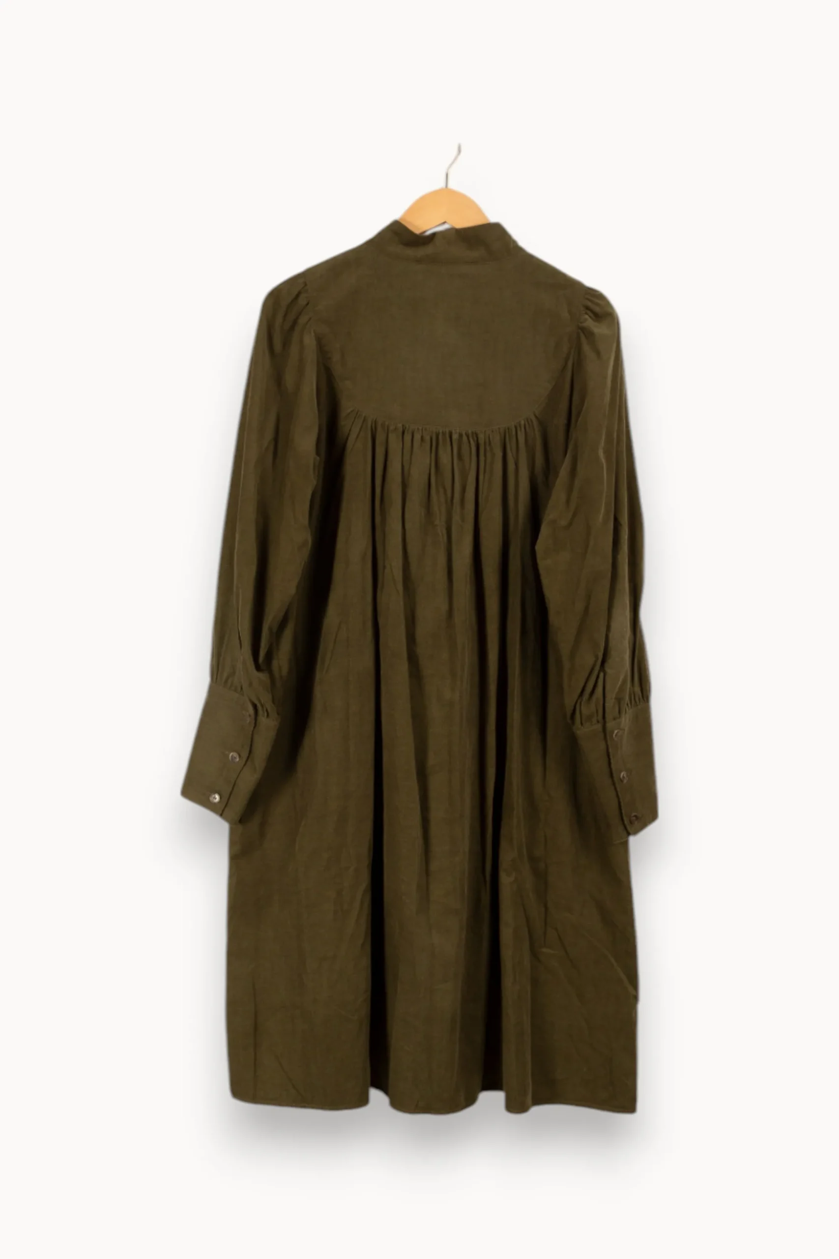 Sale Comptoir des Cotonniers Robe e côtelée - Taille S/36 Vert