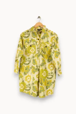 Discount Soeur Robe e fleurie - Taille XS/34 Vert