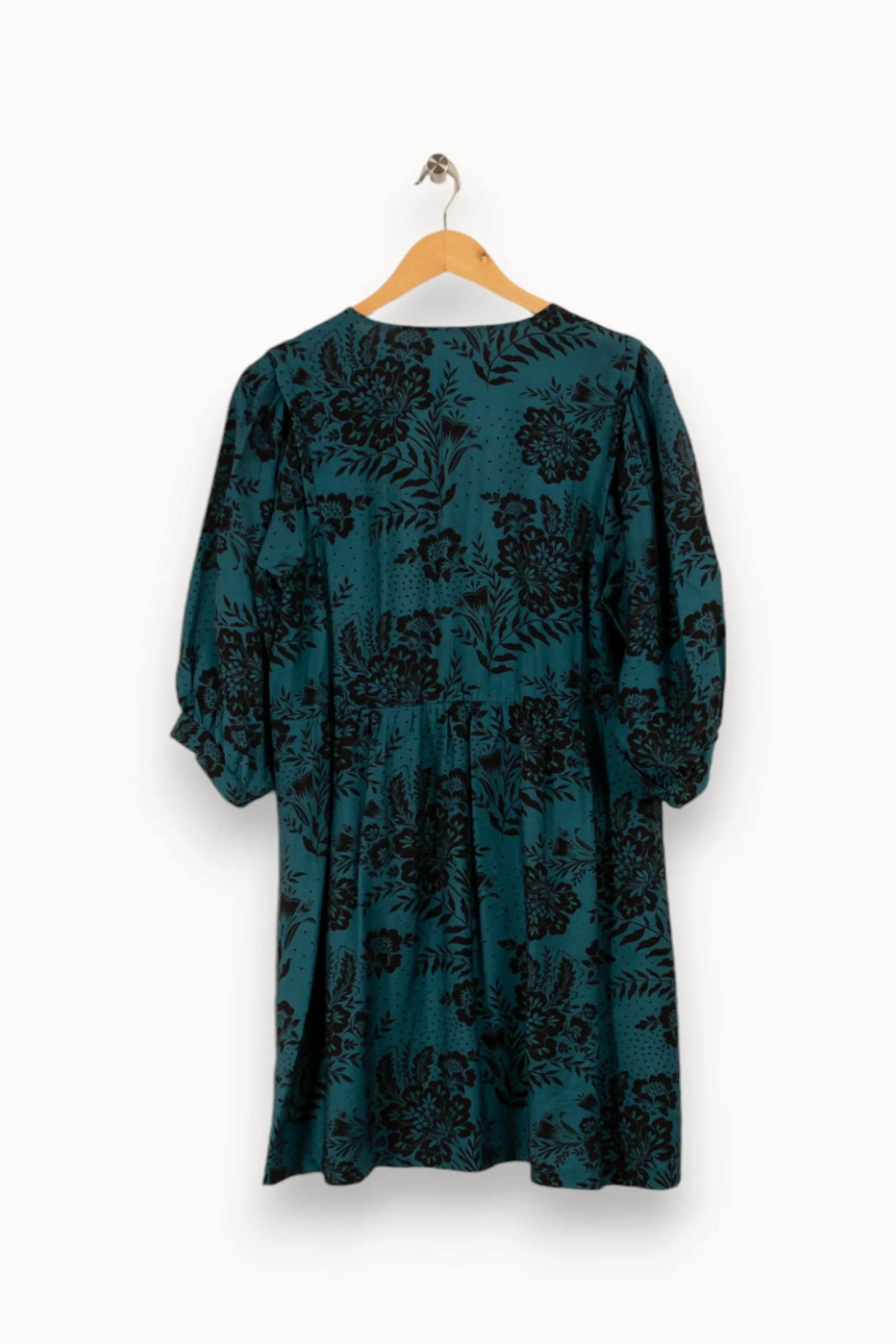 Store Grace & Mila Robe e/bleue à motifs - Taille S/36 Vert