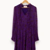 Outlet ba&sh Robe - Taille L/40 Violet