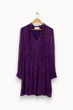 Outlet ba&sh Robe - Taille L/40 Violet