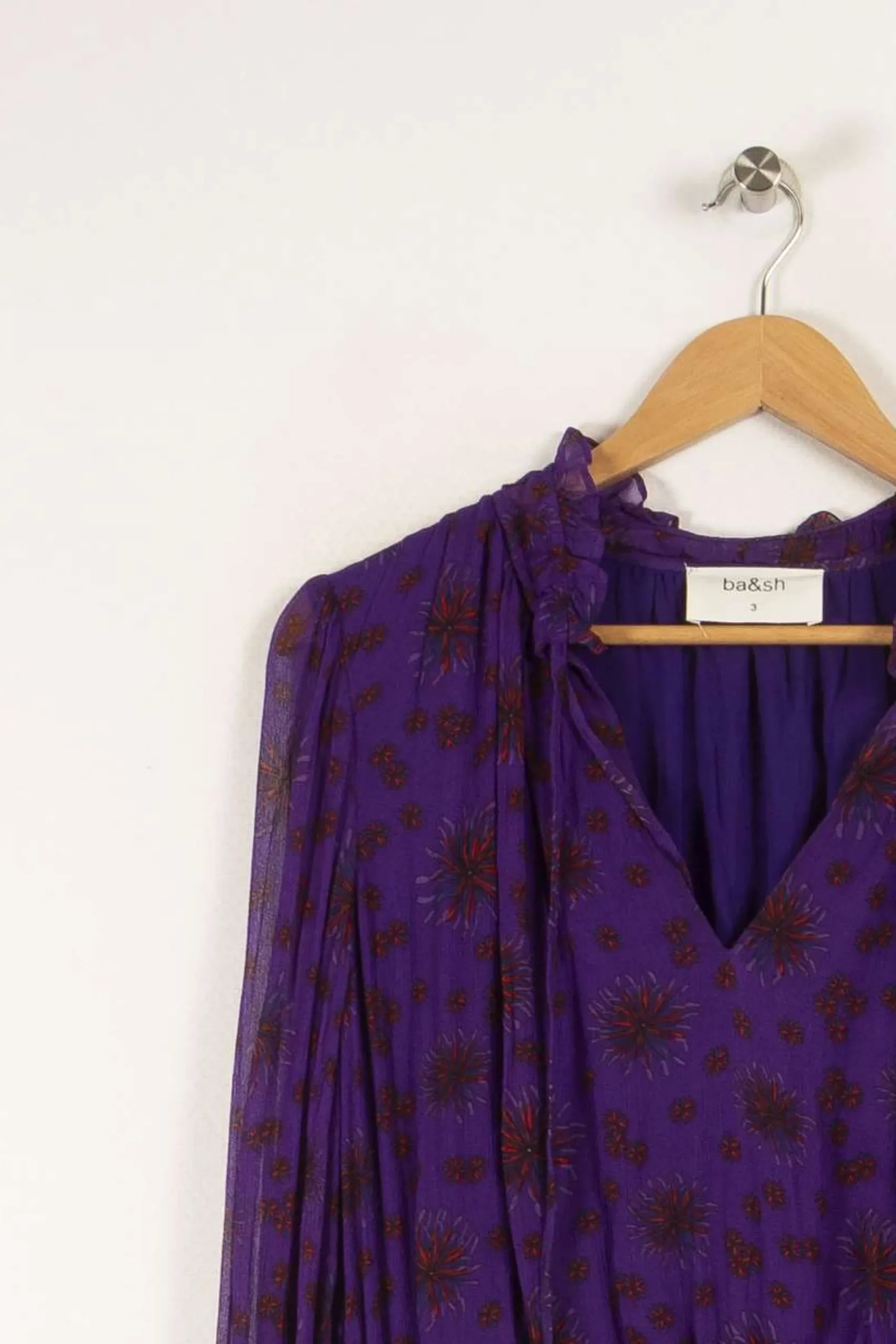 Outlet ba&sh Robe - Taille L/40 Violet