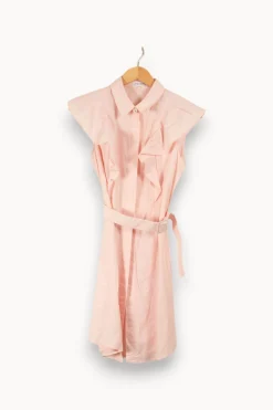 Fashion Claudie Pierlot Robe-chemise - Taille S/36 Rose