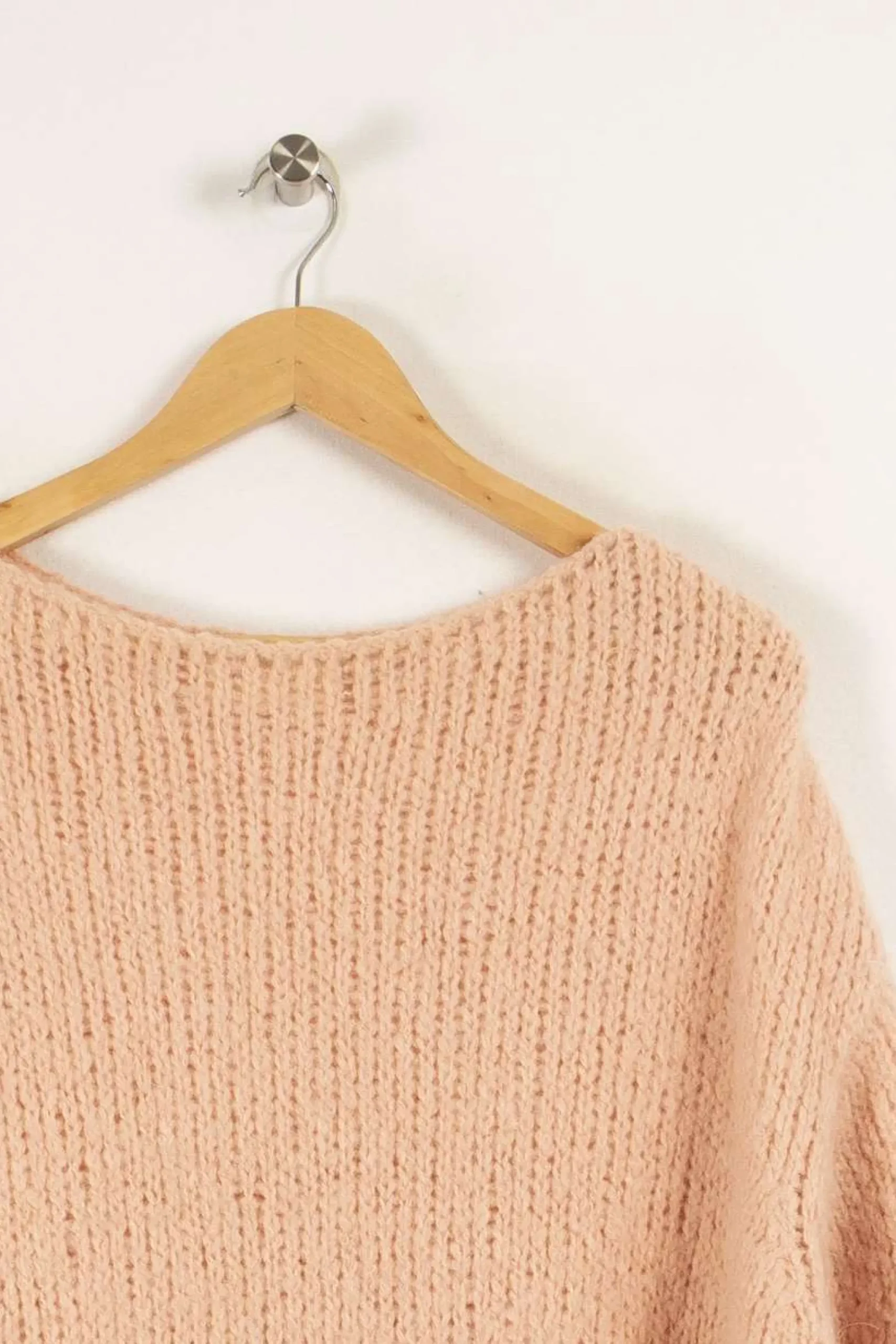 Best American Vintage Robe-pull en maille - Taille Unique Rose