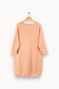 Best American Vintage Robe-pull en maille - Taille Unique Rose