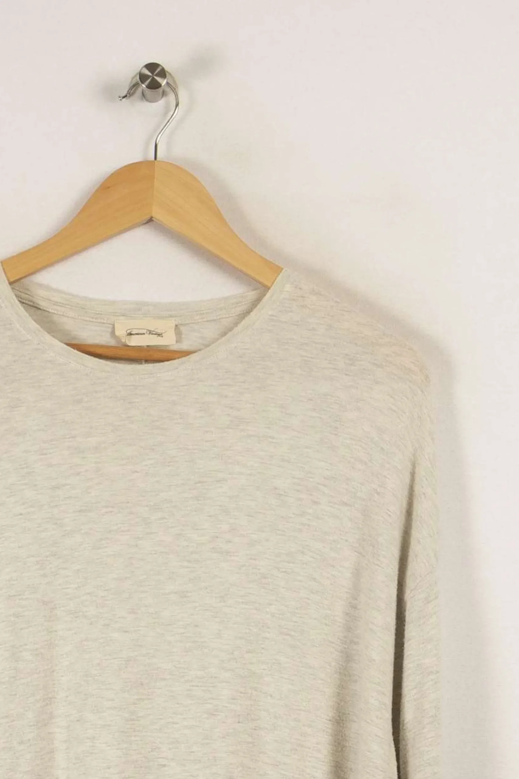 Discount American Vintage Robe-pull e - Taille L/40 Gris