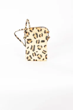 Cheap Petite Mendigote Sac À Bandoulière Léopard - T.U. Marron