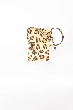 Cheap Petite Mendigote Sac À Bandoulière Léopard - T.U. Marron