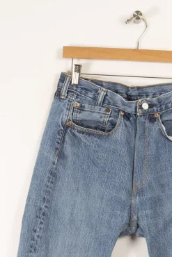 Shop Levi's Straight Jean - L/40 Bleu