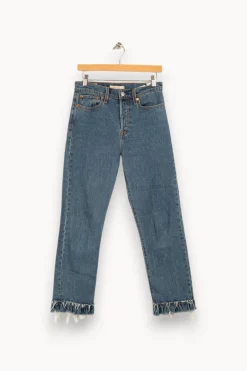 Best Levi's Straight Jean - M/38 Bleu
