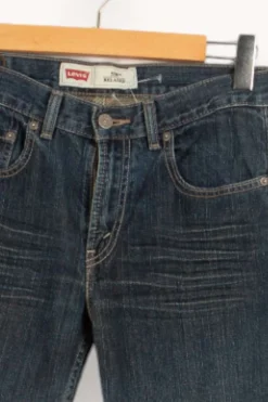 New Levi's Straight Jean - S/36 Bleu
