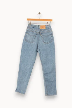 Hot Levi's Straight Jean - XS/34 Bleu