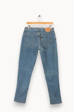 Sale Levi's Straight Jean Vintage - L/40 Bleu