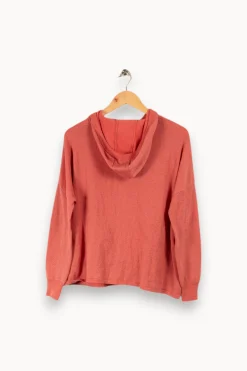 Clearance I.Code Sweat à capuche brillant - Taille M/38 Rose