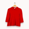 Shop Pablo Sweat à col - Taille L/40 Rouge