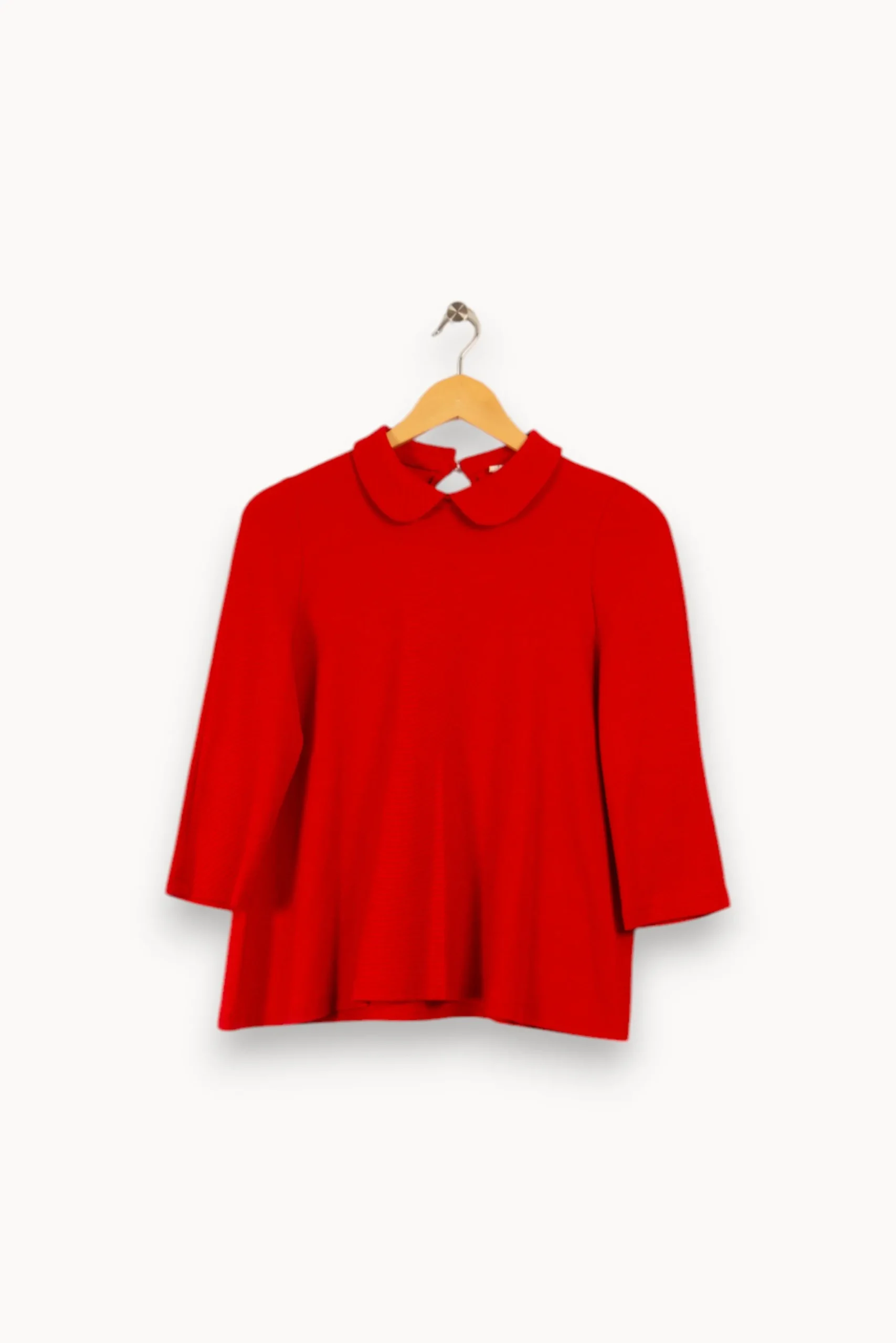Shop Pablo Sweat à col - Taille L/40 Rouge
