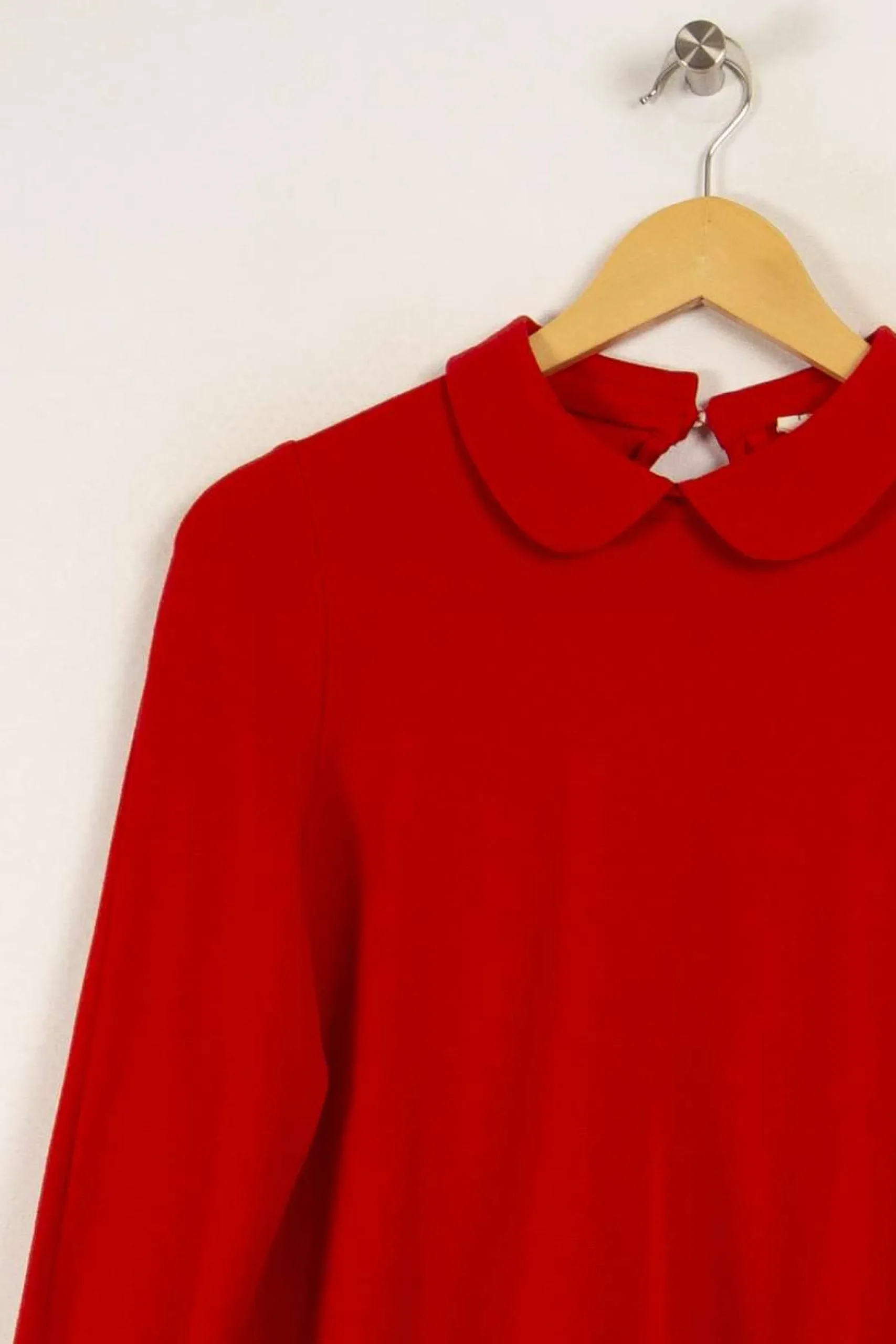 Shop Pablo Sweat à col - Taille L/40 Rouge