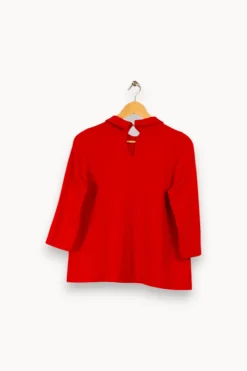 Shop Pablo Sweat à col - Taille L/40 Rouge