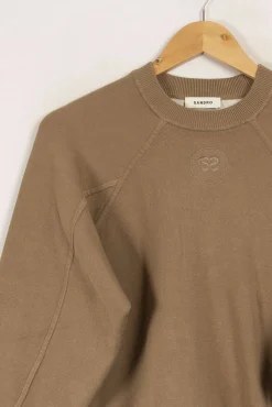 Clearance Sandro Sweat foncé - Taille XS/34 Beige