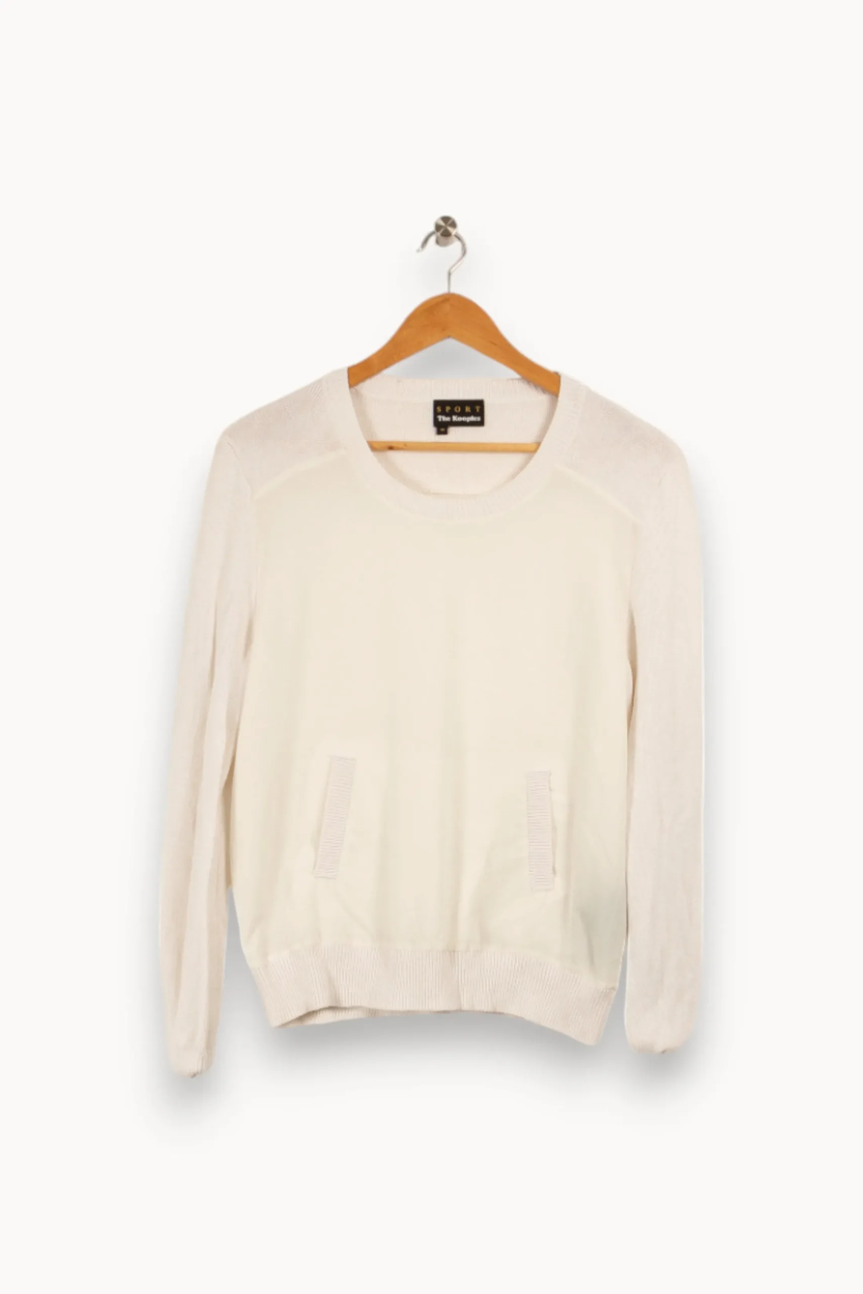Online The Kooples Sweat - Taille M/38 Blanc