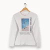 New Maje Sweat avec photo - Taille S/36 Blanc