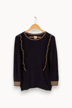 Cheap Des petits hauts Sweat - Taille S/36 Bleu