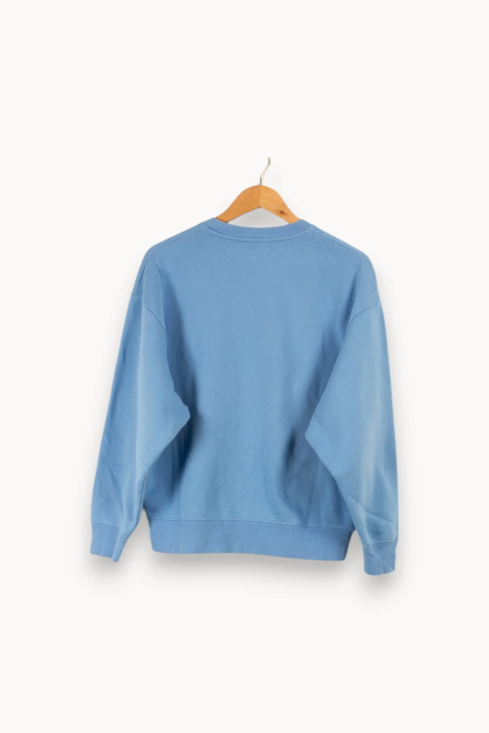 Best Sale Closed Sweat avec inscription - Taille S/36 Bleu