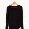 Discount Comptoir des Cotonniers Sweat foncé - Taille S/36 Bleu