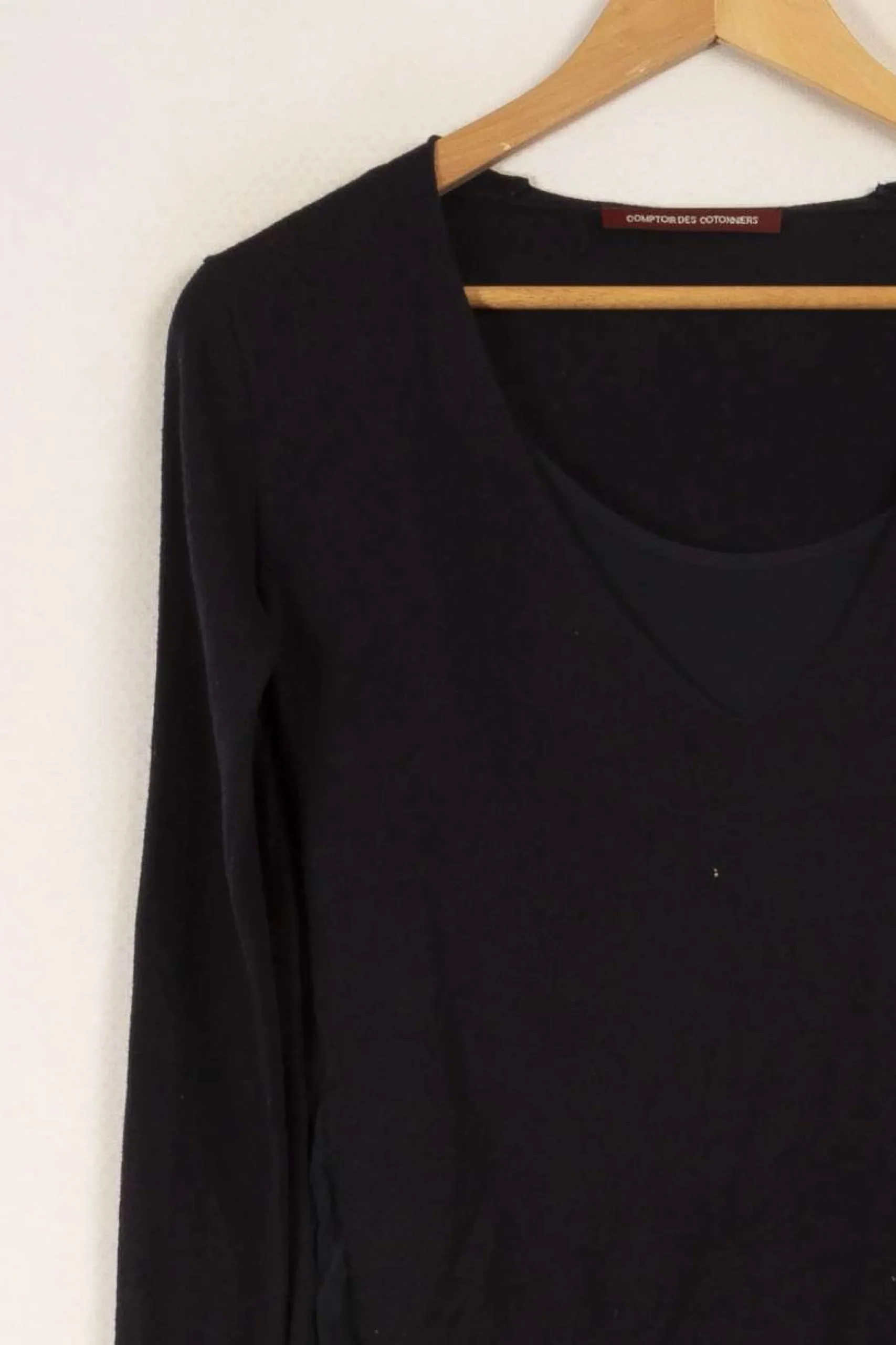Discount Comptoir des Cotonniers Sweat foncé - Taille S/36 Bleu