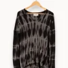 Online Sud express Sweat et noir - Taille S/36 Gris