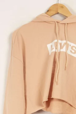 Best Sale Levi's Sweat à inscription - Taille XS/34 Rose