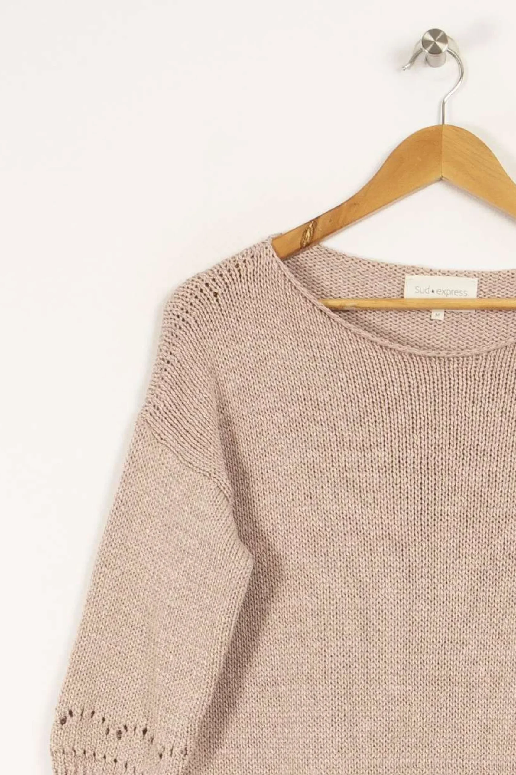 Flash Sale Sud express Sweat pâle - Taille S/36 Rose