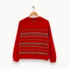 Clearance IKKS Sweat avec détails - Taille M/38 Rouge
