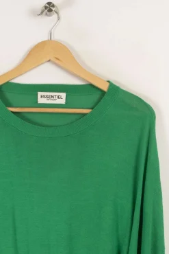 Outlet Essentiel Antwerp Sweat - Taille S/36 Vert