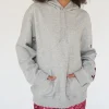 Discount Parisienne et Alors Sweatshirt à capuche Vertus - 34 Gris