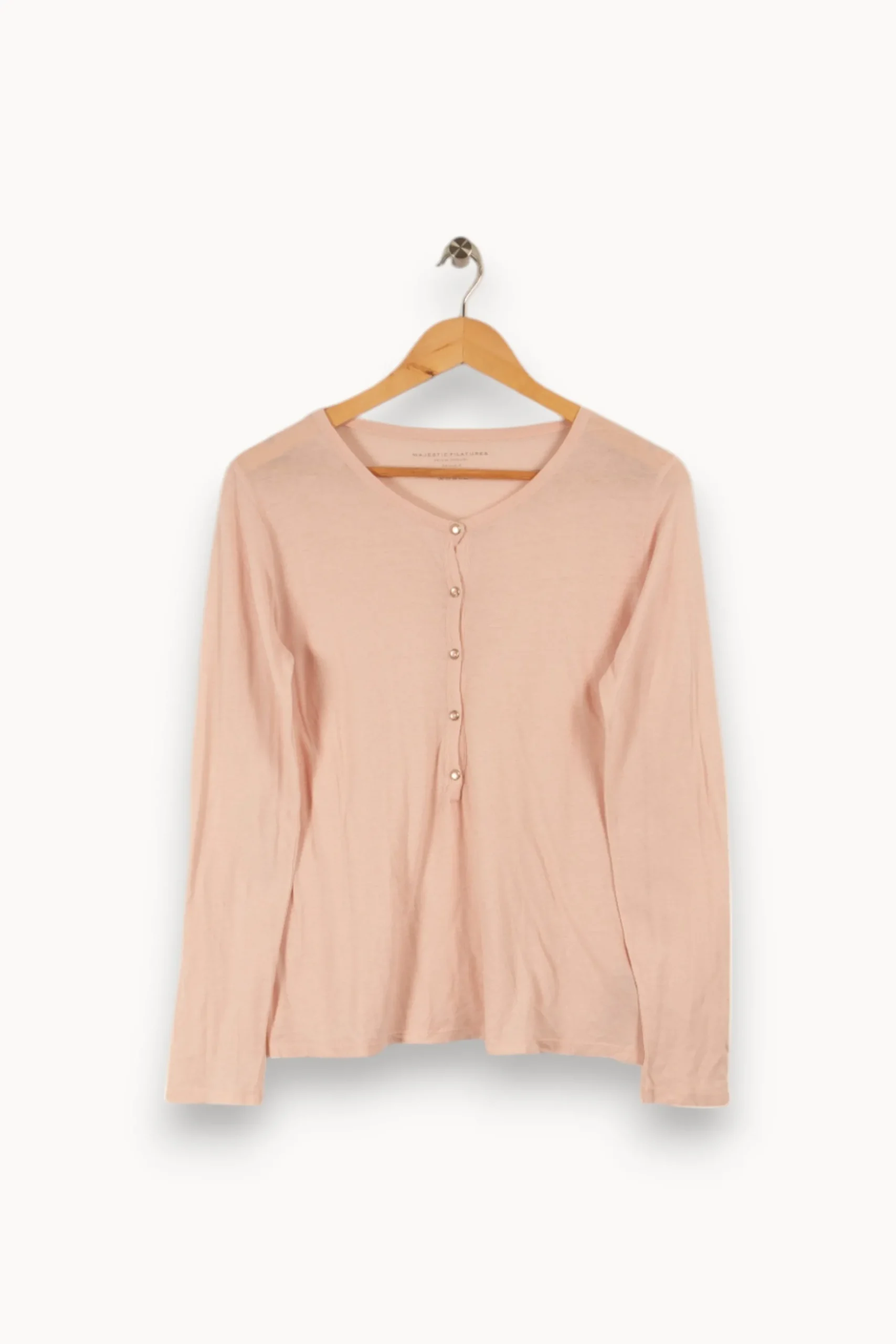 Clearance Majestic Filatures Top - Taille M/38 Rose