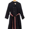 Clearance Ines de la Fressange Paris Trench - 36 Bleu